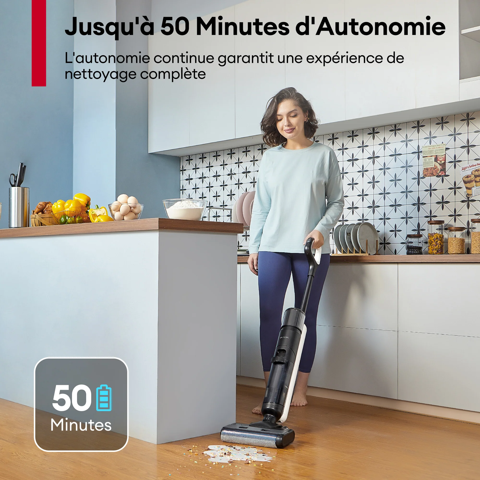 Ultenic AC1 Elite Aspirateur Laveur Sans Fil - Image 6