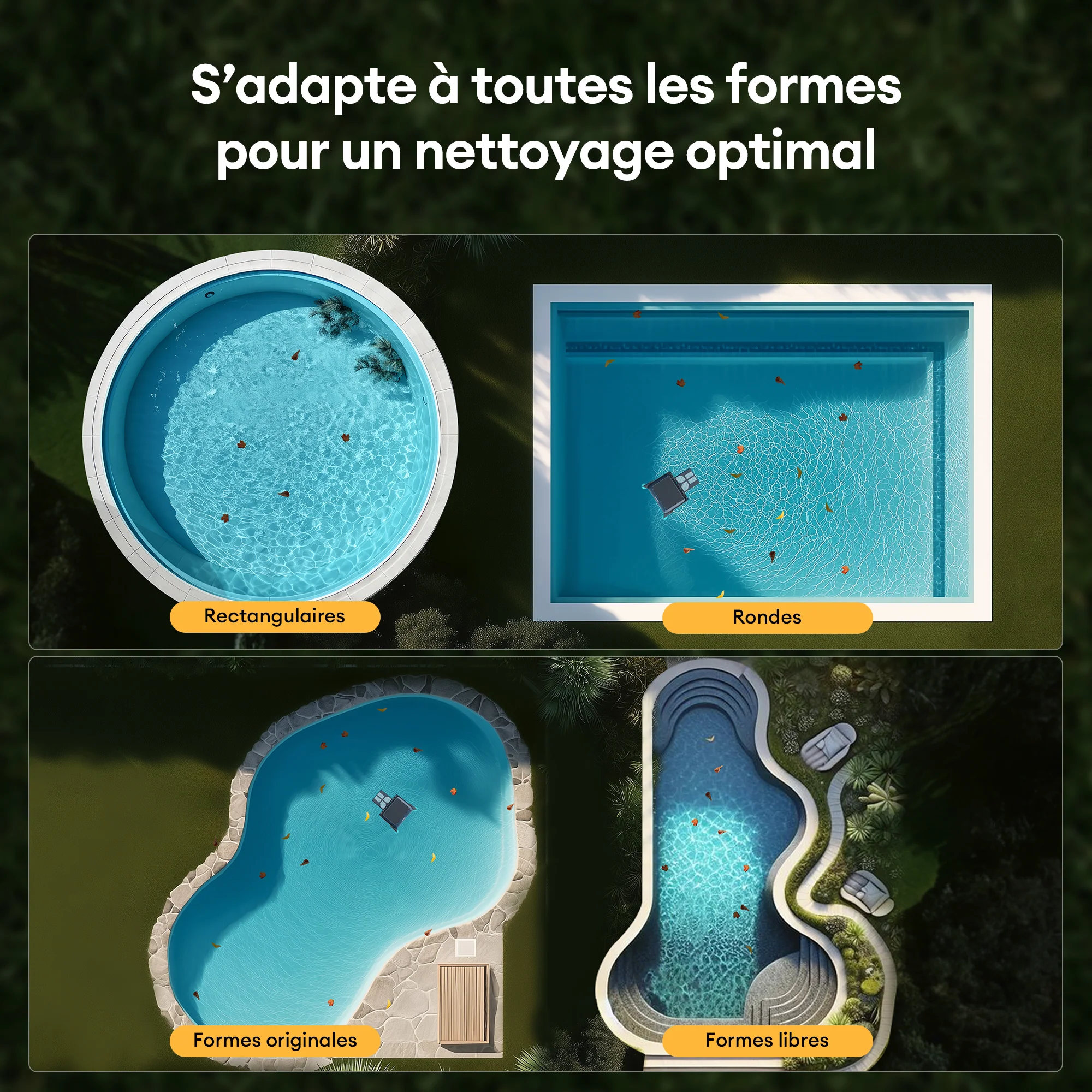Ultenic Pooleco S1 Robot Solaire Skimmer de Piscine - Image 9