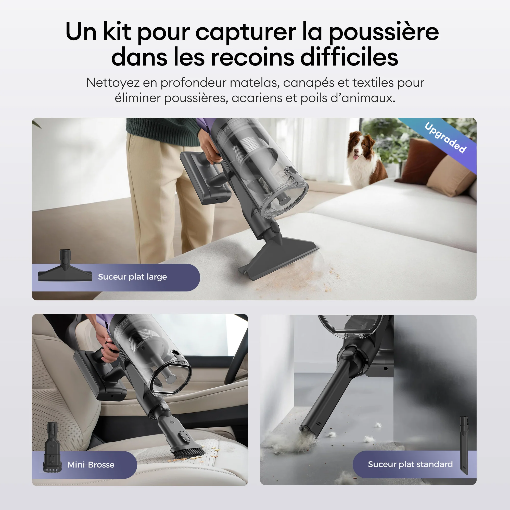 Ultenic U18 PowerPro Aspirateur Balai Sans Fil - Image 11