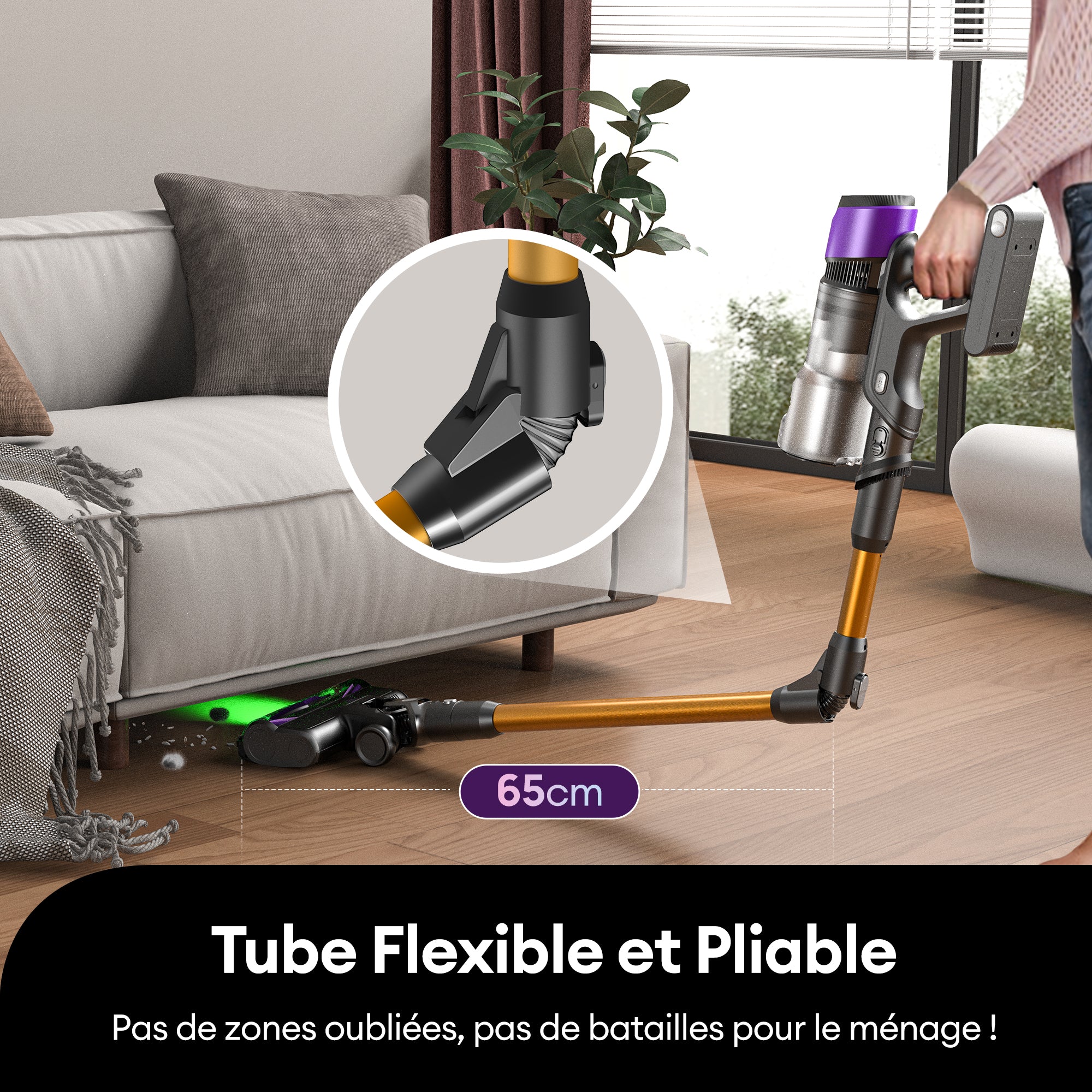 Ultenic U20 Aspirateur Balai Sans Fil - Image 4